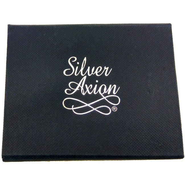 Ікона "Миколай Чудотворець" срібна в кришталі 68х84 мм