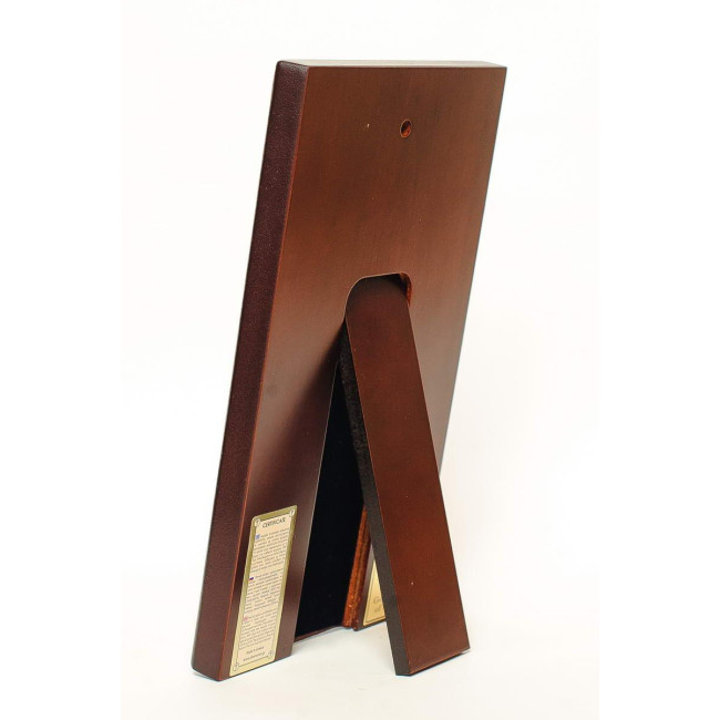 Св. Спиридон Тримифунтский 12,3x21,8см в полный рост, в серебряной рамке