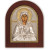Ікона "Матрона Московська Блаженна" 15,6х19 см у срібному окладі (Греція)