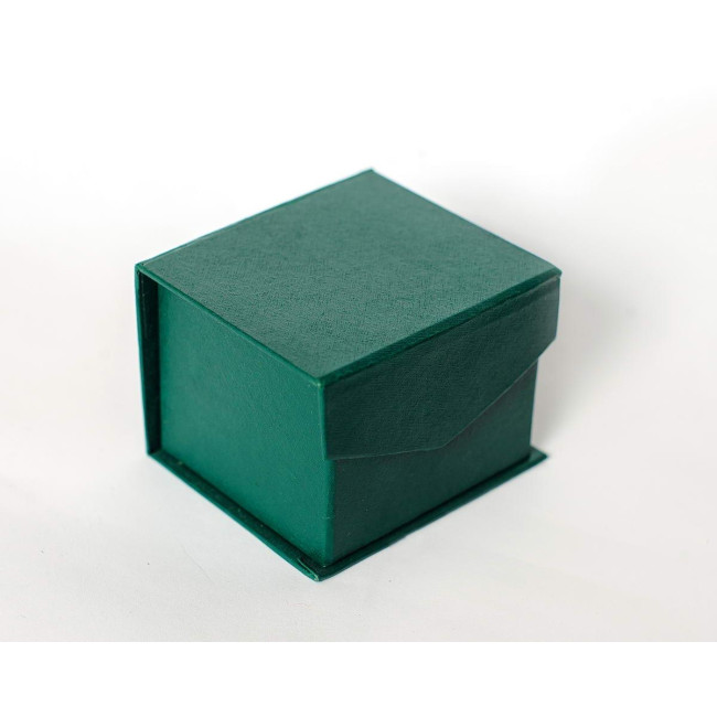 Серебряная икона "Ангел Хранитель" 8.1х8.1см в хрустальном стекле (Греция)