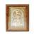 Срібна Ікона Луки Кримського 13х11 см у кіоті під склом, прикрашена камінням