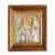 Срібна Ікона Луки Кримського 13х11 см у кіоті під склом, прикрашена камінням