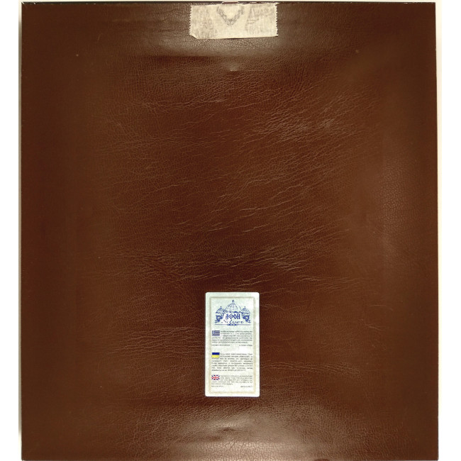 Ікона посріблена Казанська Божа Матір прямокутної форми під склом 15,5 х 17,0 см