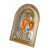 Икона серебряная Казанская Божья Матерь 7,5х5,8 см на пластиковой основе, Греция 