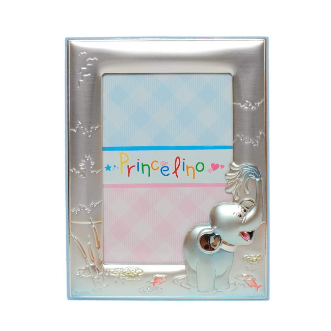 Фоторамка Дитяча 13х18 Срібний Оклад 925, вкритий кольоровою емаллю