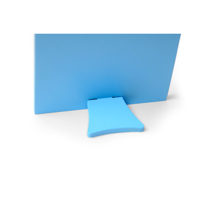 Срібна ікона Ангел Хранитель з немовлям 11х11см у синьому дереві у подарунок для хлопчика